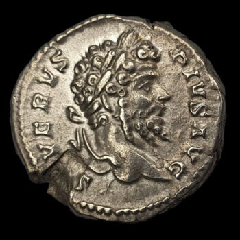 Septimius Severus római császár (Kr.u. 193-211) ezüst denár - PART MAX PM TR P VIIII