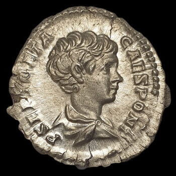 Geta római császár (Kr.u.211) ezüst denár - PRINC IVVENTVTIS
