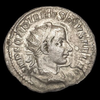 III. Gordianus ezüst antoninianus AETERNITATI AVG