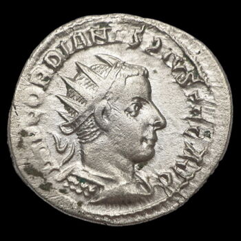 III.Gordianus római császár (Kr.u. 238-244) ezüst antoninianus
