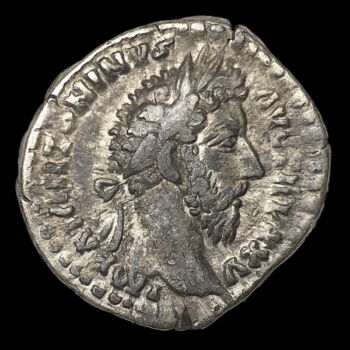 Marcus Aurelius római császár (Kr.u. 161-180) ezüst denár -  COS III