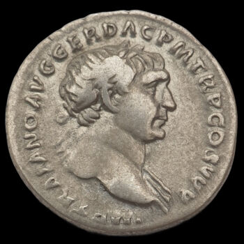 Traianus ezüst denár - RIC 162