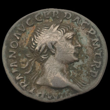 Traianus ezüst denár - RIC 122