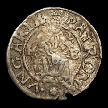 II. Miksa magyar király ezüst denár 1569 KB
