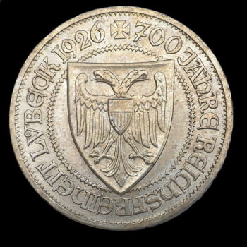 3 Reichsmark 1926 Lübeck