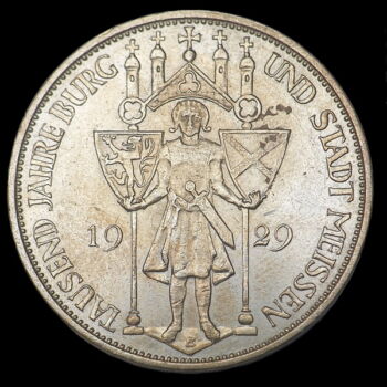 3 Reichsmark 1929 Meissen