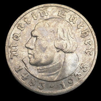 5 Reichsmark 1933 A Martin Luther 