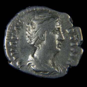 Római ezüst érme - Faustina ezüst denár