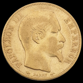 20 Frank 1853 A III. Napóleon