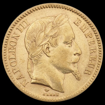 20 Frank 1866 A III. Napóleon