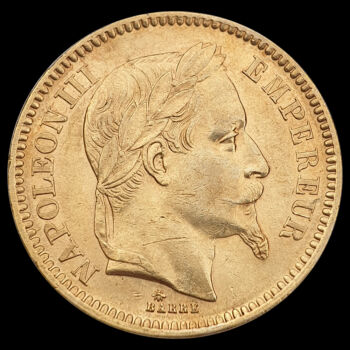 20 Frank 1866 A III. Napóleon