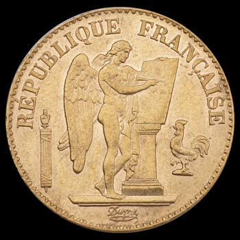 20 Frank 1897 A Francia Harmadik Köztársaság
