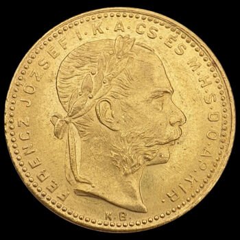 8 Forint 20 Frank 1881 Ferenc József 