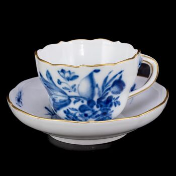 Meisseni  kávéscsésze és alj