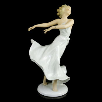 Schaubach Kunst porcelán táncosnő