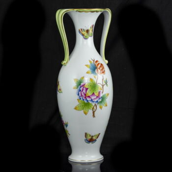 Herend (VBO) Victoria-patterned slim vase