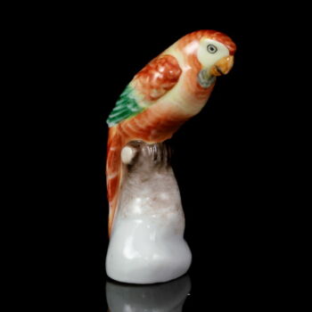 Herend parrot figurine