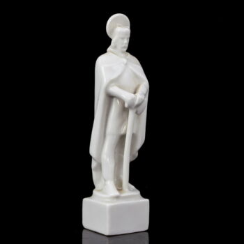 Herendi porcelán Szent László szobrocskák