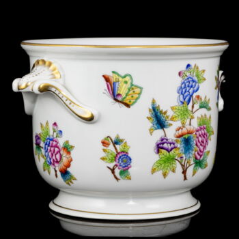 Herendi VBO Viktória mintás nagy virágkaspó