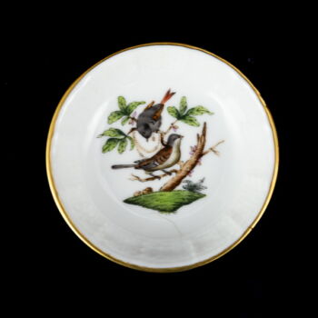 Rotschild mintás Herendi kistálka