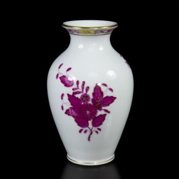 Herendi pink Apponyi mintás váza