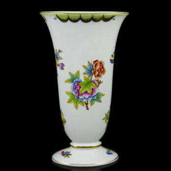 Herendi porcelán Viktória mintás váza