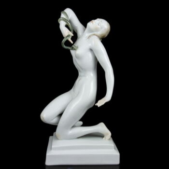 Herendi porcelán Kleopátra figura