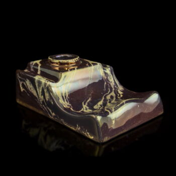 Holland Art Nouveau tintatartó 