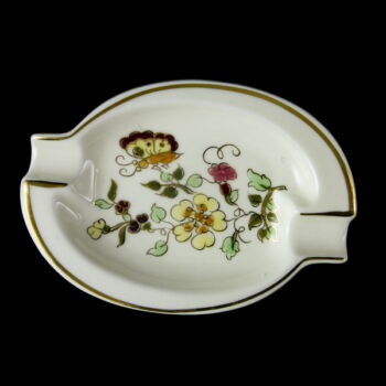 Zsolnay butterfly-patterned ashtray