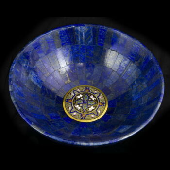 Lápisz lazuli kínálótál