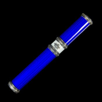 Silver cigar holder