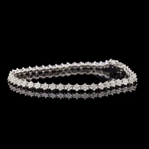 Tenisz karkötő gyémántkövekkel