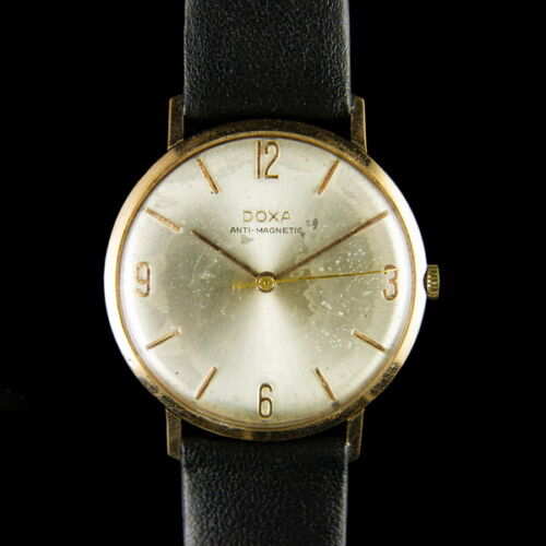 Doxa Anti-Magnetic férfi arany karóra