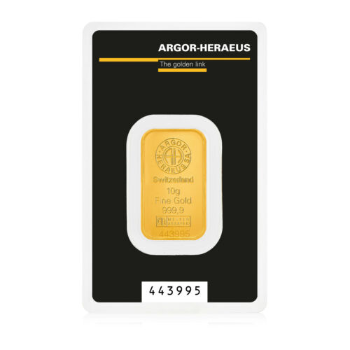 Argor-Heraeus 10g Gold Bar