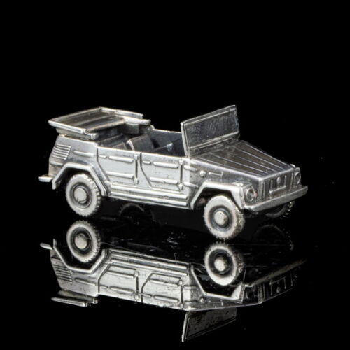 Mini ezüst JEEP 