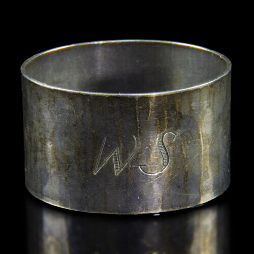 German silver napkin ring