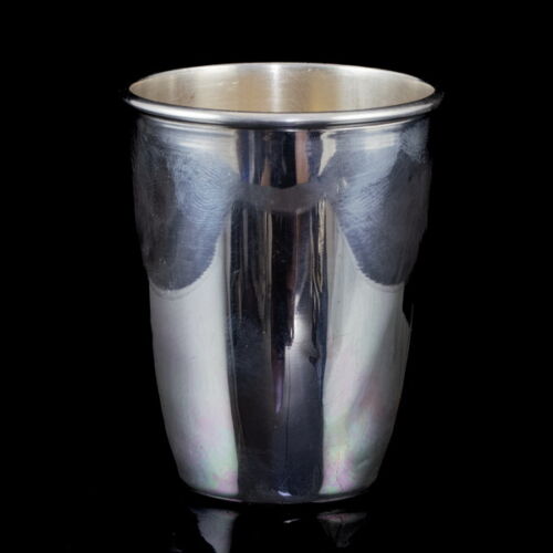 Pesti ezüst keresztelő pohár