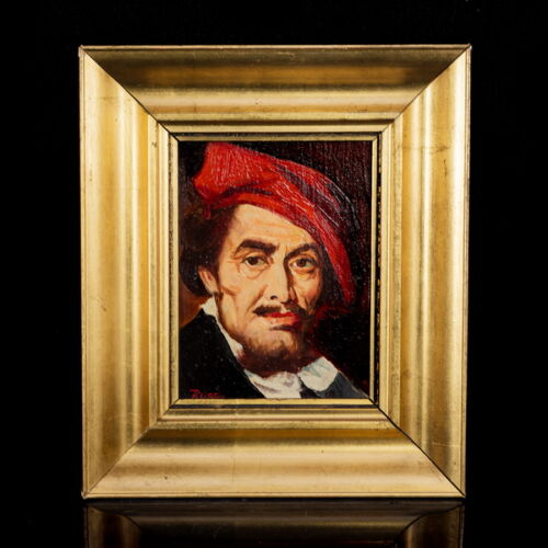 Unknown 20th century painter: Male portrait