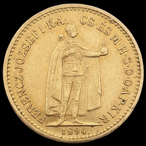 10 Korona 1894 KB Ferenc József
