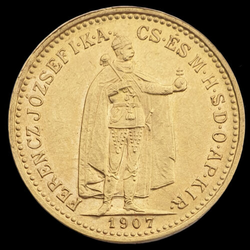 10 Korona 1907 KB Ferenc József