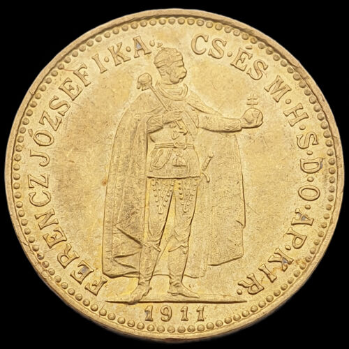 10 Korona 1911 KB Ferenc József