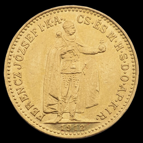10 Korona 1912 KB Ferenc József