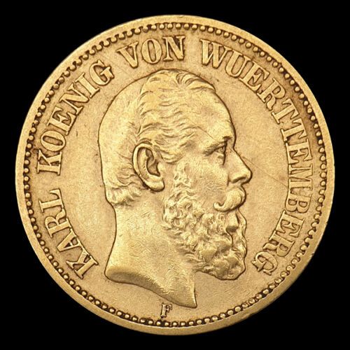 20 Márka 1873 F Württemberg 
