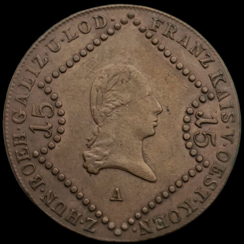 15 Krajcár 1807 A Bécs I. Ferenc