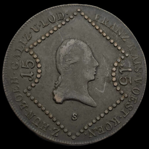 15 Krajcár 1807 S I. Ferenc