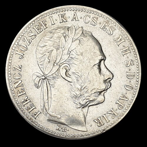 Ferenc József ezüst 1 Forint 1884 KB