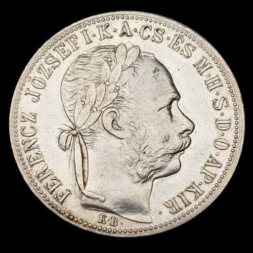 Ferenc József 1 Forint 1886 KB