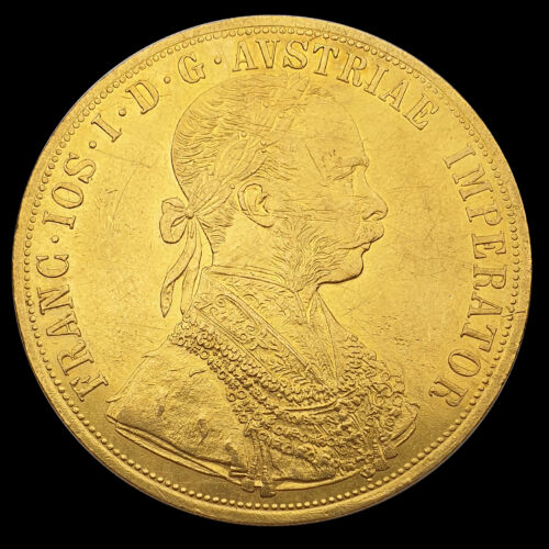 4 dukát 1913 arany érme Ferenc József