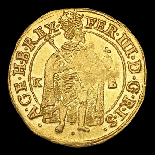 III. Ferdinánd arany dukát 1639 KB
