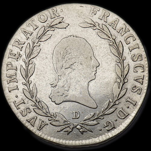 20 Krajcár 1809 D Salzburg I. Ferenc király
